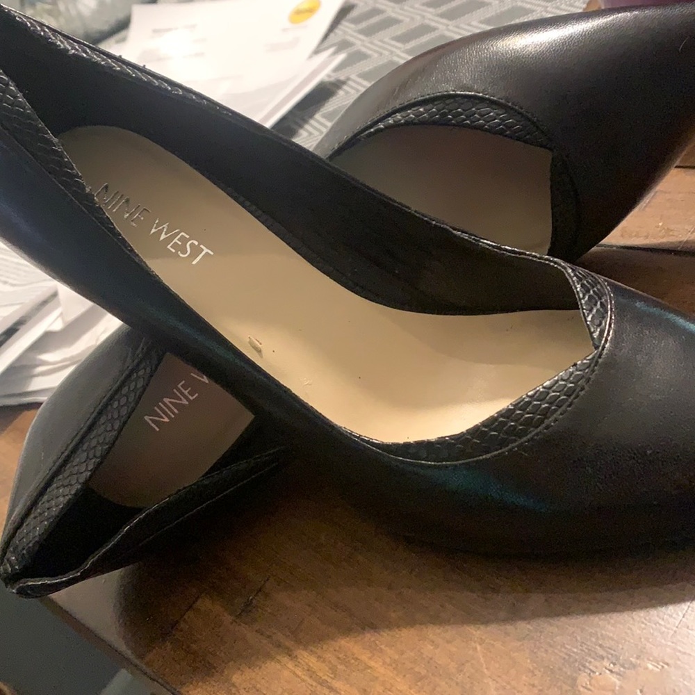 Black heels